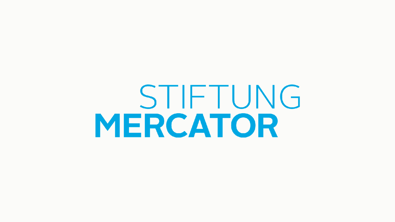 Stiftung Mercator Logo